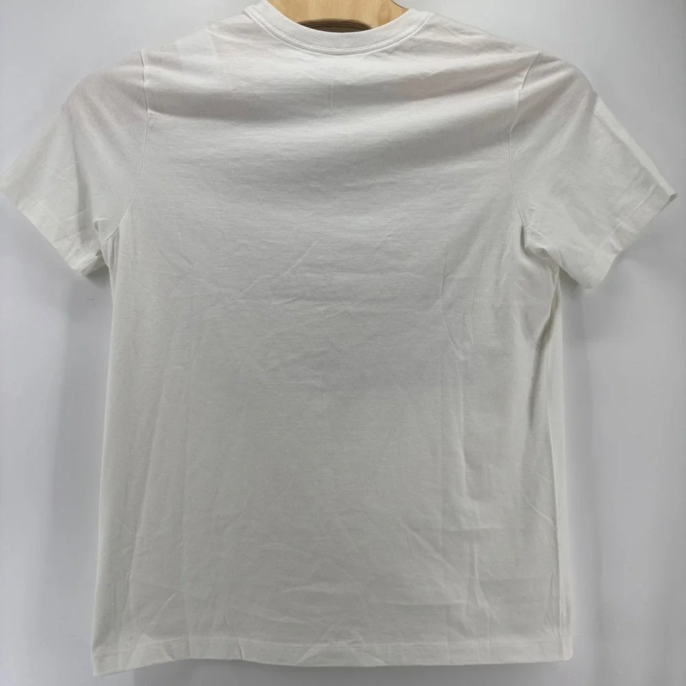 Nike Michigan Wolverines T-Shirt Men Large White 1817 Mascot NWT New Spots NCAA